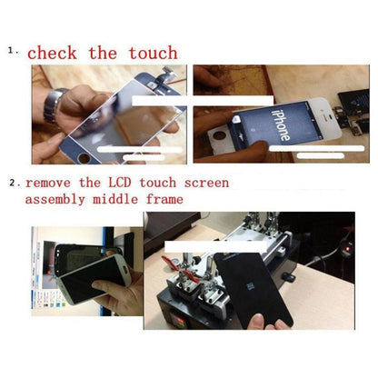 Touch Panel LCD Separator Glue Disassemble Machine for iPhone / Samsung / HTC / Sony etc. Support LCD Panel Size: 20 cm x 11 cm (AC 110 - 220V) - Repair Platform by PMC Jewellery | Online Shopping South Africa | PMC Jewellery