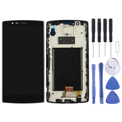 (LCD + Frame + Touch Pad) Digitizer Assembly for LG G4 H810 H811 H815 H815T H818 H818P LS991 VS986 (Black) - For LG by PMC Jewellery | Online Shopping South Africa | PMC Jewellery