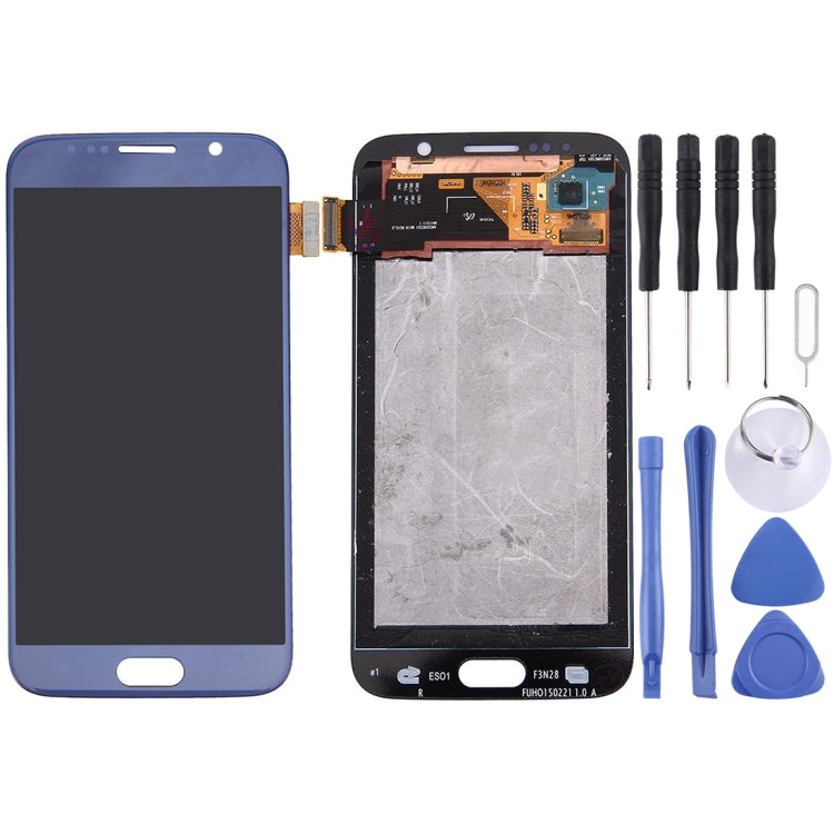 Original LCD Display + Touch Panel for Galaxy S6 / G9200, G920F, G920FD, G920FQ, G920, G920A, G920T, G920S, G920K, G9208, G9209(Dark Blue) - LCD Screen by PMC Jewellery | Online Shopping South Africa | PMC Jewellery