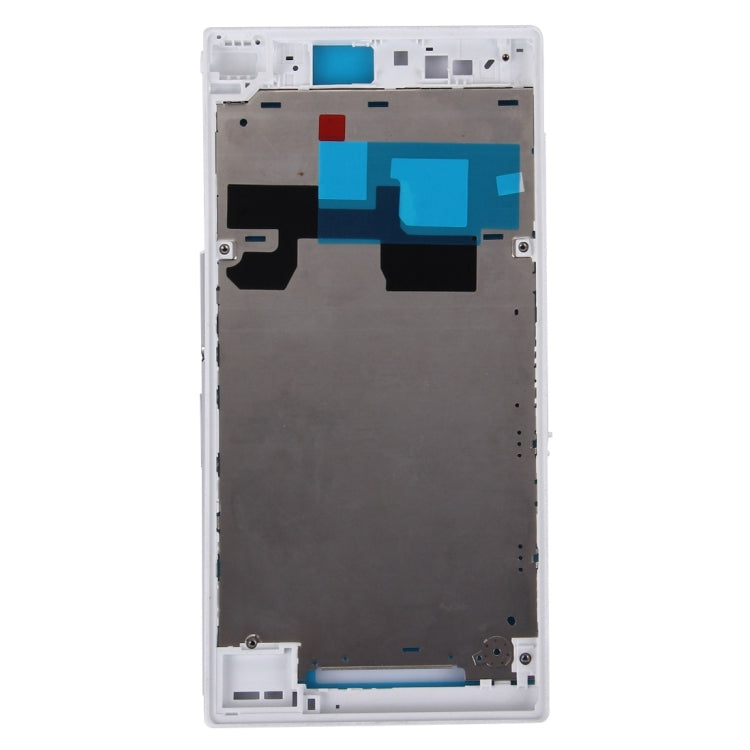 Front Housing LCD Frame Bezel Plate for Sony Xperia Z Ultra / XL39h / C6802(White) - Frame Bezel Plate by PMC Jewellery | Online Shopping South Africa | PMC Jewellery