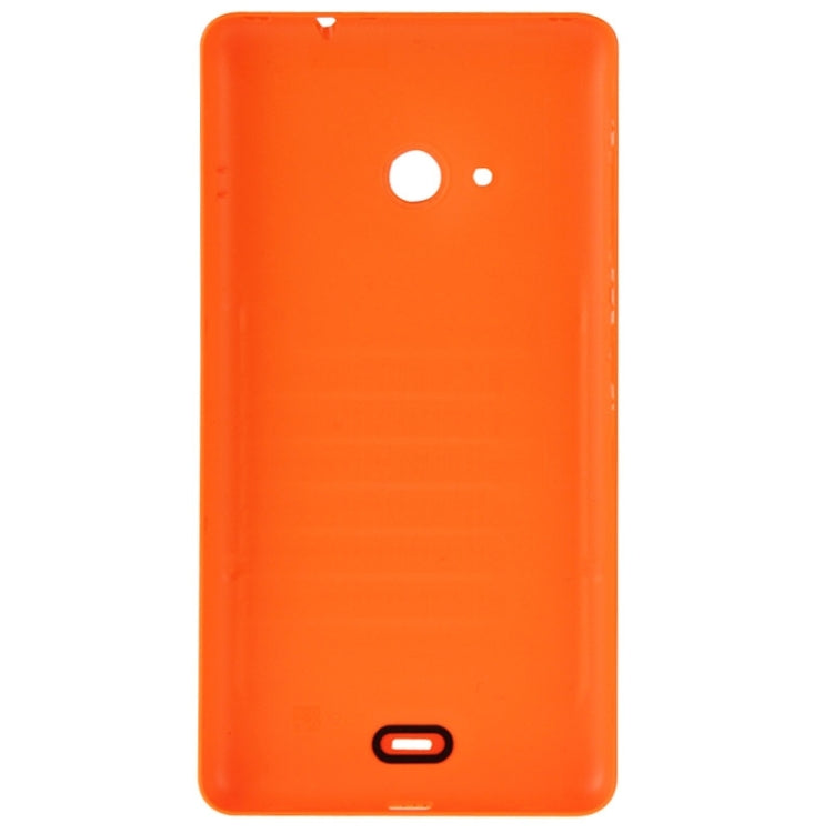 Smooth Surface Plastic Back Housing Cover  for Microsoft Lumia 535(Orange) - Back Cover by PMC Jewellery | Online Shopping South Africa | PMC Jewellery