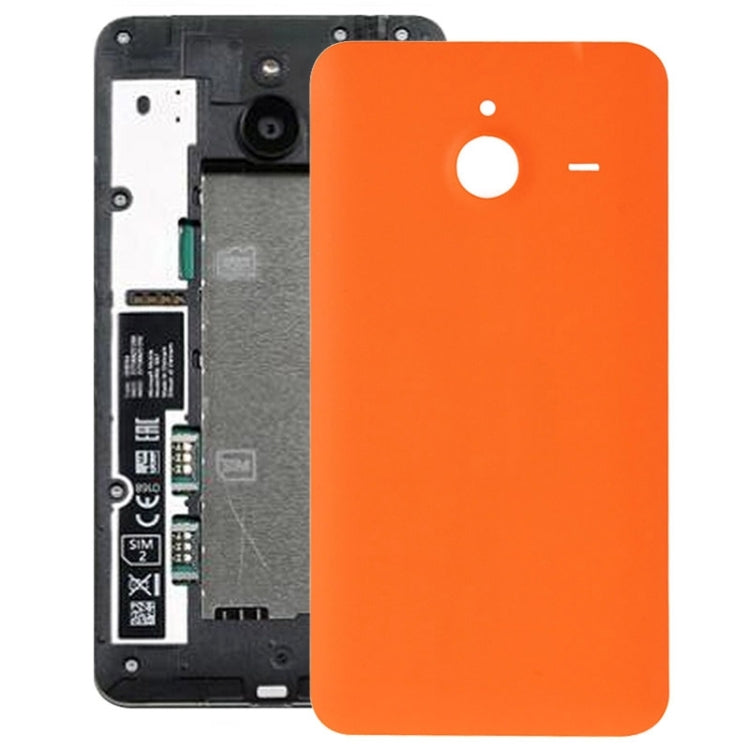 Frosted Surface Plastic Back Housing Cover  for Microsoft Lumia 640XL(Orange) - Back Cover by PMC Jewellery | Online Shopping South Africa | PMC Jewellery