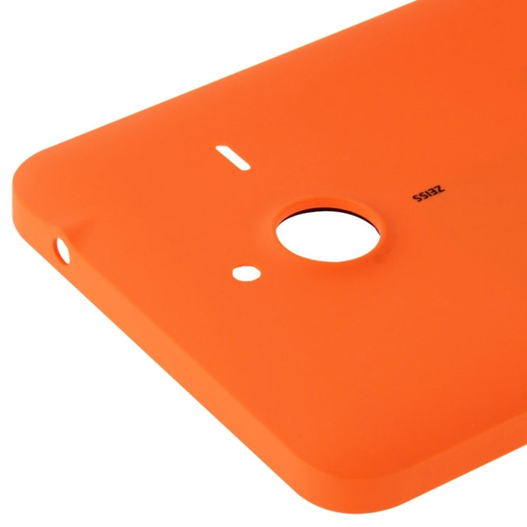 Frosted Surface Plastic Back Housing Cover  for Microsoft Lumia 640XL(Orange) - Back Cover by PMC Jewellery | Online Shopping South Africa | PMC Jewellery