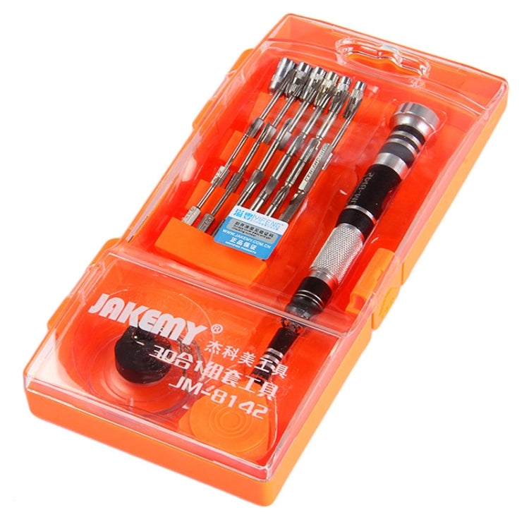 JAKEMY JM-8142 30 in 1 Aviation Aluminum Interchangeable Screwdriver Set - Screwdriver Set by JAKEMY | Online Shopping South Africa | PMC Jewellery