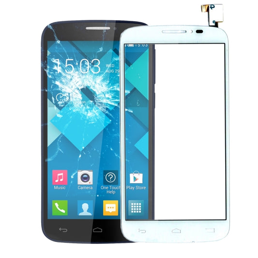 For Alcatel One Touch Pop C7 / 7040 / 7041 Touch Panel (White) - Touch Panel by PMC Jewellery | Online Shopping South Africa | PMC Jewellery