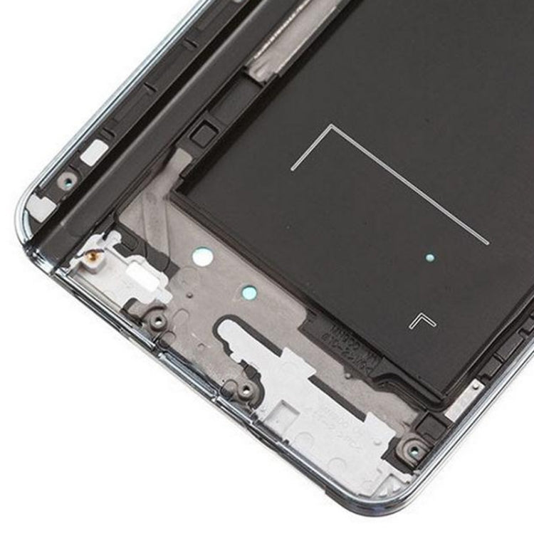 For Galaxy Note III / N9005 4G Version LCD Front Housing  (Silver) - Frame Bezel Plate by PMC Jewellery | Online Shopping South Africa | PMC Jewellery