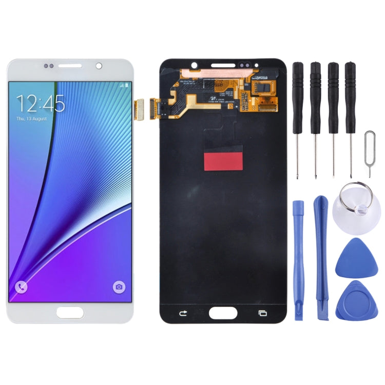 5.7 inch Original LCD Screen and Digitizer Full Assembly for Galaxy Note 5 / N9200, N920I, N920G, N920G/DS, N920T, N920A(White) - LCD Screen by PMC Jewellery | Online Shopping South Africa | PMC Jewellery