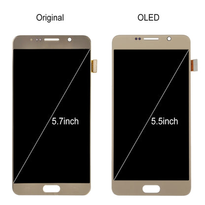 5.7 inch Original LCD Screen and Digitizer Full Assembly for Galaxy Note 5 / N9200, N920I, N920G, N920G/DS, N920T, N920A(White) - LCD Screen by PMC Jewellery | Online Shopping South Africa | PMC Jewellery