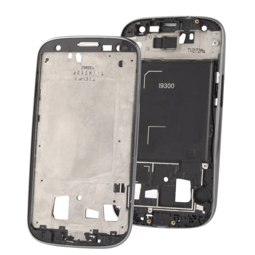 For Galaxy S III / i9300 2 in 1 Original LCD Middle Board + Original Chassis(Grey) - Frame Bezel Plate by PMC Jewellery | Online Shopping South Africa | PMC Jewellery