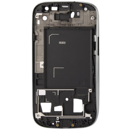 For Galaxy S III / i9300 Original 2 in 1 LCD Middle Board + Original Front Chassis(Silver) - Frame Bezel Plate by PMC Jewellery | Online Shopping South Africa | PMC Jewellery