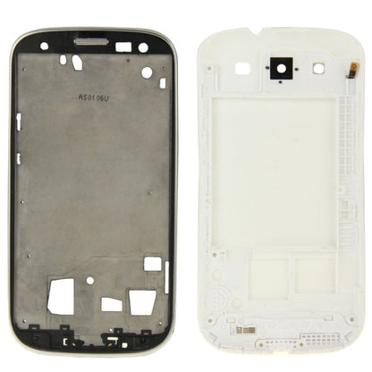 For Galaxy SIII LTE / i9305 Full Housing Faceplate Cover  (White) - Back Cover by PMC Jewellery | Online Shopping South Africa | PMC Jewellery