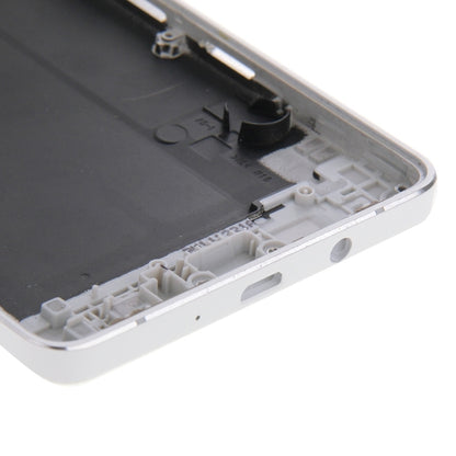 For Galaxy A5 / A500 Rear Housing  (White) - Frame Bezel Plate by PMC Jewellery | Online Shopping South Africa | PMC Jewellery