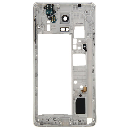 For Galaxy Note 4 / N910F Full Housing Cover (Front Housing LCD Frame Bezel Plate + Middle Frame Bezel Back Plate Housing Camera Lens Panel + Battery Back Cover ) (White) - Back Cover by PMC Jewellery | Online Shopping South Africa | PMC Jewellery