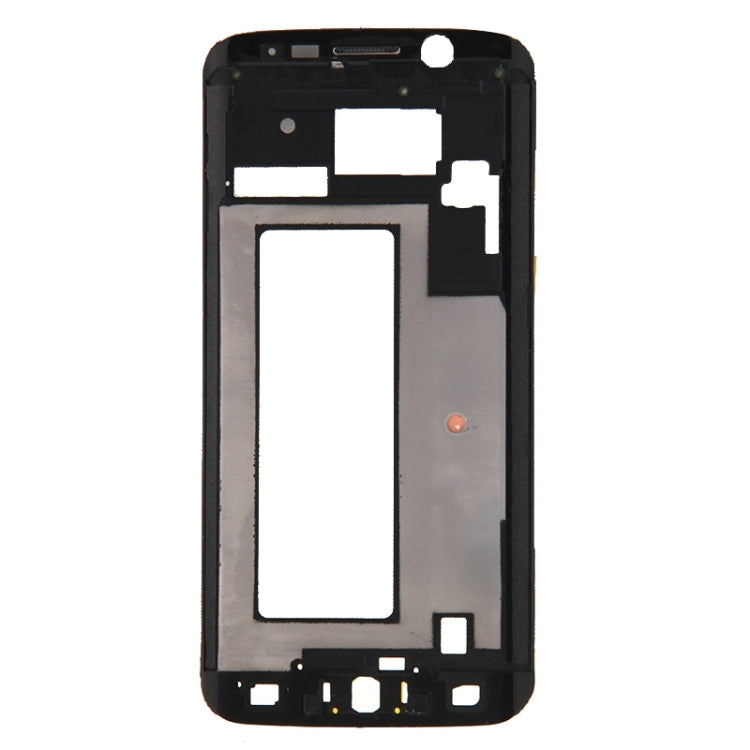 For Galaxy S6 Edge / G925 Front Housing LCD Frame Bezel Plate - Frame Bezel Plate by PMC Jewellery | Online Shopping South Africa | PMC Jewellery