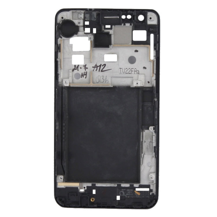 For Galaxy S II / i9100 LCD Middle Board with Button Cable,  (Black) - Frame Bezel Plate by PMC Jewellery | Online Shopping South Africa | PMC Jewellery