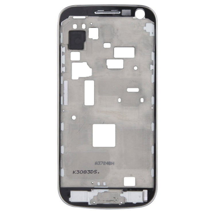 For Galaxy S4 Mini / i9195 LCD Middle Board with Button Cable (White) - Frame Bezel Plate by PMC Jewellery | Online Shopping South Africa | PMC Jewellery