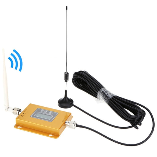 WCDMA 2100MHz Mobile Phone Signal Booster / LCD Signal Repeater with Sucker Antenna - Boosters by PMC Jewellery | Online Shopping South Africa | PMC Jewellery