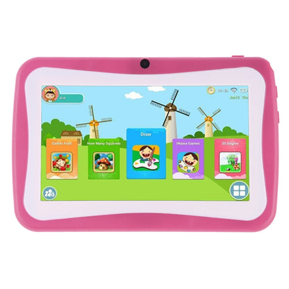 Kids Education Tablet PC, 7.0 inch, 1GB+8GB, Android 4.4.2 Allwinner A33Quad Core 1.3GHz, WiFi, TF Card up to 32GB, Dual Camera(Pink) -  by PMC Jewellery | Online Shopping South Africa | PMC Jewellery