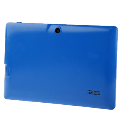 Q88 Tablet PC, 7.0 inch, 1GB+8GB, Android 4.0, 360 Degree Menu Rotate, Allwinner A33 Quad Core up to 1.5GHz, WiFi, Bluetooth(Blue) - 7.0-8.0 inch by PMC Jewellery | Online Shopping South Africa | PMC Jewellery