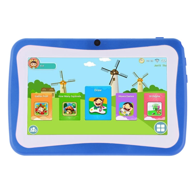 M755 Kids Education Tablet PC, 7.0 inch, 1GB+16GB, Android 5.1 Allwinner A33 Quad Core up to 1.3GHz, 360 Degree Menu Rotation, WiFi(Blue) -  by PMC Jewellery | Online Shopping South Africa | PMC Jewellery