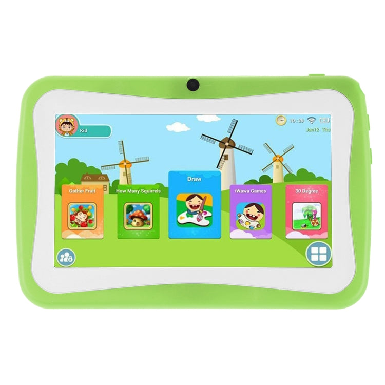 M755 Kids Education Tablet PC, 7.0 inch, 1GB+16GB, Android 5.1 Allwinner A33 Quad Core up to 1.3GHz, 360 Degree Menu Rotation, WiFi(Green) -  by PMC Jewellery | Online Shopping South Africa | PMC Jewellery