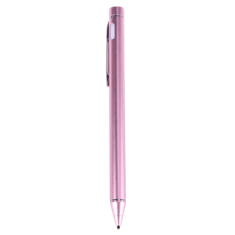 Universal Rechargeable Capacitive Touch Screen Stylus Pen with 2.3mm Superfine Metal Nib, For iPhone, iPad, Samsung, and Other Capacitive Touch Screen Smartphones or Tablet PC(Rose Gold) - Stylus Pen by PMC Jewellery | Online Shopping South Africa | PMC Jewellery