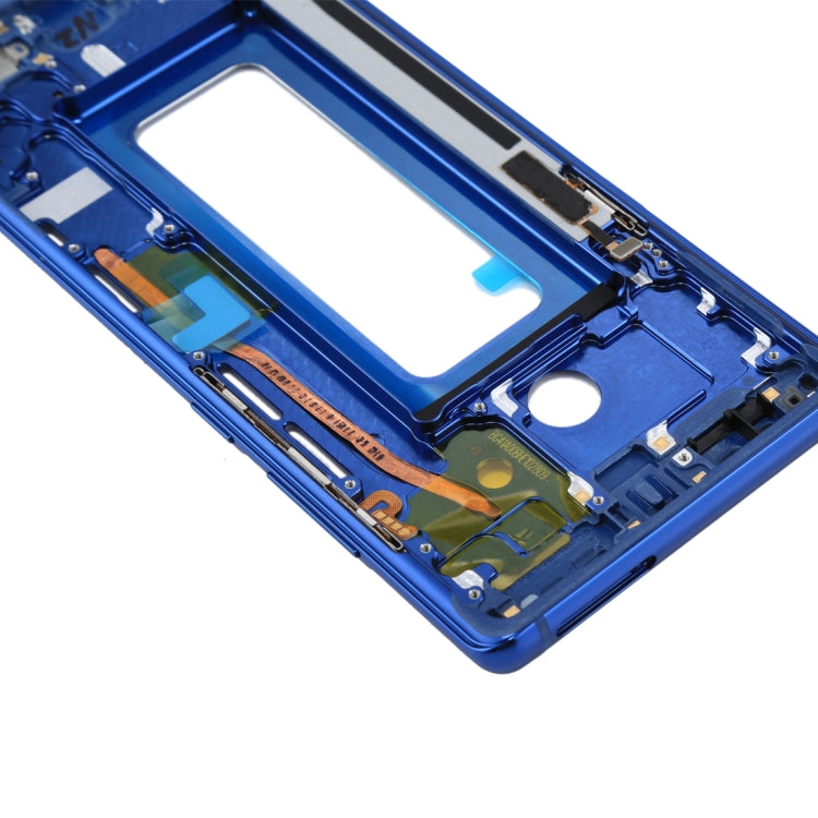 Galaxy Note 8 / N950  Front Housing LCD Frame Bezel Plate(Blue) - Frame Bezel Plate by PMC Jewellery | Online Shopping South Africa | PMC Jewellery