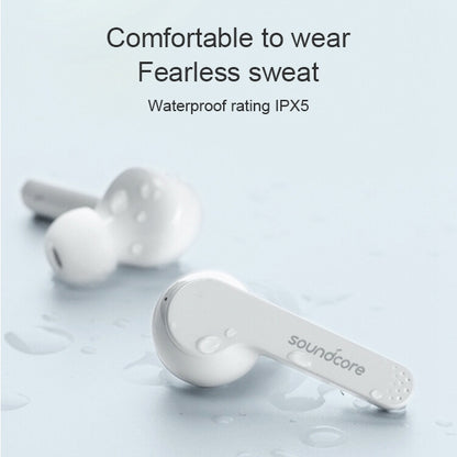 ANKER soundcore TWS Bluetooth 5.0 Binaural Wireless Bluetooth Earphone with Charging Box(White) - TWS Earphone by ANKER | Online Shopping South Africa | PMC Jewellery