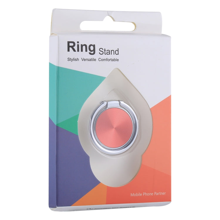 Universal CD Pattern Metal Mobile Phone Ring Holder(Red) - Ring Holder by PMC Jewellery | Online Shopping South Africa | PMC Jewellery