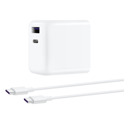 Original Huawei USB + USB-C / Type-C Interface Super Fast Charge GaN Dual Port Charger (Max 65W) (White) - USB Charger by Huawei | Online Shopping South Africa | PMC Jewellery