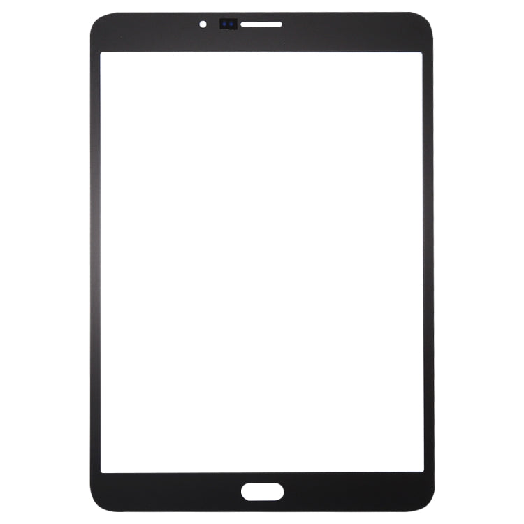 For Galaxy Tab S2 8.0 LTE / T719 Front Screen Outer Glass Lens (Black) - Outer Glass Lens by PMC Jewellery | Online Shopping South Africa | PMC Jewellery