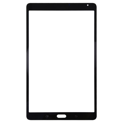 For Galaxy Tab S 8.4 / T700  Front Screen Outer Glass Lens (Black) - Outer Glass Lens by PMC Jewellery | Online Shopping South Africa | PMC Jewellery