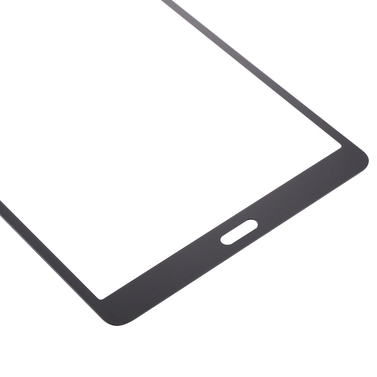 For Galaxy Tab S 8.4 / T700  Front Screen Outer Glass Lens (Black) - Outer Glass Lens by PMC Jewellery | Online Shopping South Africa | PMC Jewellery