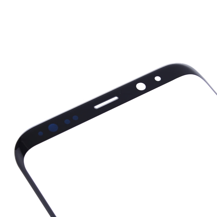 For Galaxy S9+ Front Screen Outer Glass Lens(Black) - Outer Glass Lens by PMC Jewellery | Online Shopping South Africa | PMC Jewellery