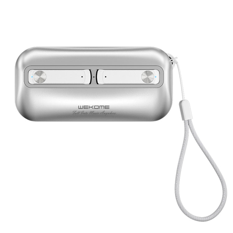 WK VA02 Ultra Thin Metal Wireless Bluetooth Earphone (Silver) - Bluetooth Earphone by WK | Online Shopping South Africa | PMC Jewellery