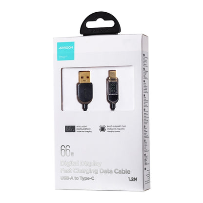 JOYROOM S-CC100A4 100W USB-C / Type-C to USB-C / Type-C Digital Display Fast Charging Data Cable, Cable Length:1.2m (Blue) - USB-C & Type-C Cable by JOYROOM | Online Shopping South Africa | PMC Jewellery