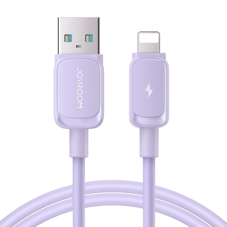 JOYROOM S-AL012A14 Multi-Color Series 2.4A USB to 8 Pin Fast Charging Data Cable, Length:1.2m(Purple) - Normal Style Cable by JOYROOM | Online Shopping South Africa | PMC Jewellery
