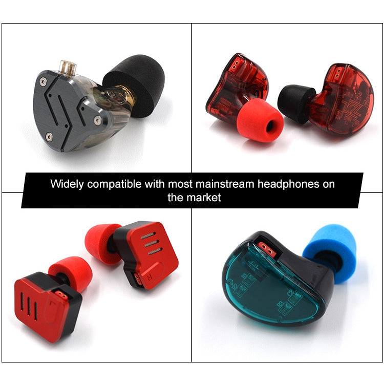A Pair KZ Soft Memory Foam Earbuds For All In-Ear Earphone(Blue) - Anti-dust & Ear Caps by KZ | Online Shopping South Africa | PMC Jewellery