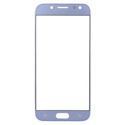 For Galaxy J3 (2017) / J330 Front Screen Outer Glass Lens (Blue) - Outer Glass Lens by PMC Jewellery | Online Shopping South Africa | PMC Jewellery