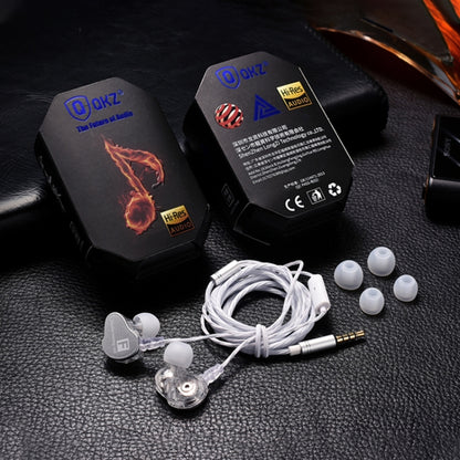 QKZ CK9 HiFi In-ear Four Unit Sports Music Headphones (Transparent) - Sport Earphone by QKZ | Online Shopping South Africa | PMC Jewellery