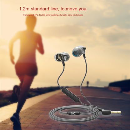 QKZ DM7 High-quality In-ear All-metal Sports Music Headphones, Basic Version - In Ear Wired Earphone by QKZ | Online Shopping South Africa | PMC Jewellery