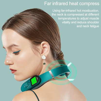 REMAX LIFE PANGAO Smart Shoulder and Neck Massager Pulse Neck Physiotherapy Instrument (Red) - Massage & Relaxation by REMAX | Online Shopping South Africa | PMC Jewellery