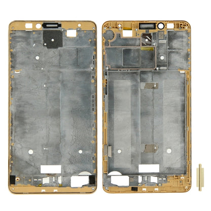 For Huawei Ascend Mate 7 Front Housing LCD Frame Bezel Plate(Gold) - Full Housing Cover by PMC Jewellery | Online Shopping South Africa | PMC Jewellery