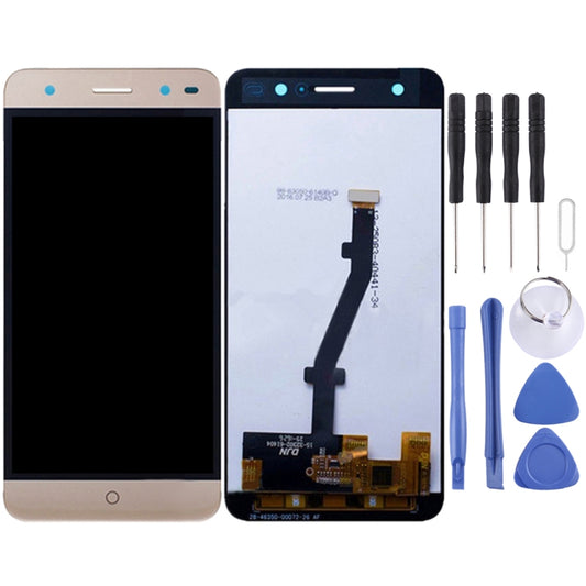 OEM LCD Screen for ZTE Blade V7 Lite with Digitizer Full Assembly (Gold) - For ZTE by PMC Jewellery | Online Shopping South Africa | PMC Jewellery