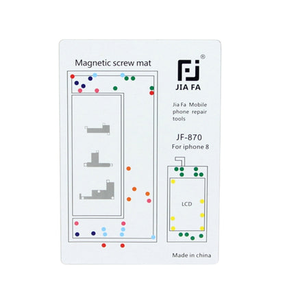 JIAFA Magnetic Screws Mat for iPhone 8 - Magnetic Screws Mat by JIAFA | Online Shopping South Africa | PMC Jewellery