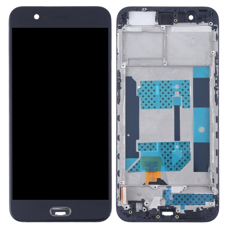 TFT LCD Screen for OPPO R11 Digitizer Full Assembly with Frame(Black) - LCD Screen by PMC Jewellery | Online Shopping South Africa | PMC Jewellery