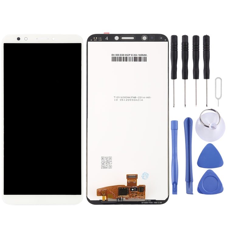 OEM LCD Screen for Huawei Honor Play 7C / Honor 7C with Digitizer Full Assembly (White) - LCD Screen by PMC Jewellery | Online Shopping South Africa | PMC Jewellery