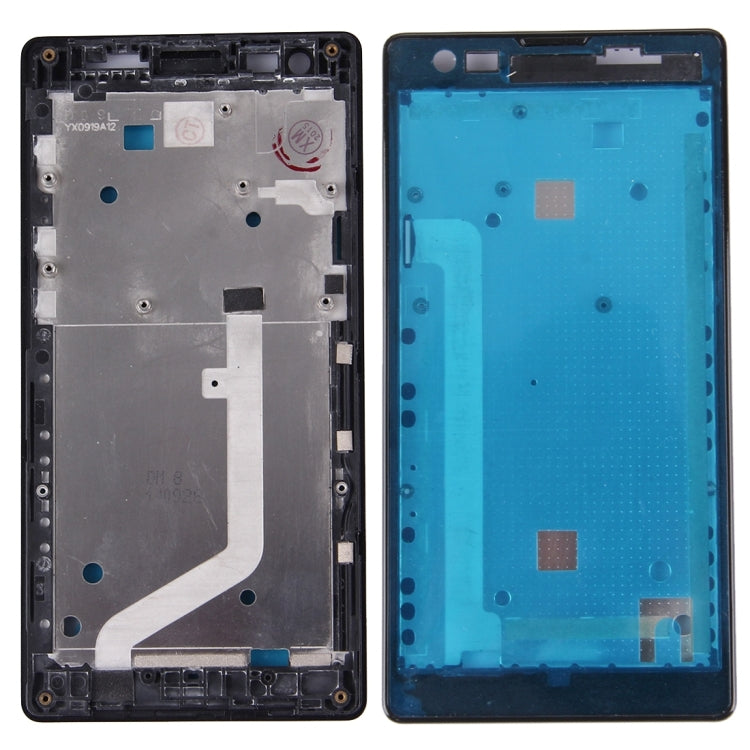 For Xiaomi Redmi (4G Version) Front Housing LCD Frame Bezel(Black) - Frame Bezel Plate by PMC Jewellery | Online Shopping South Africa | PMC Jewellery