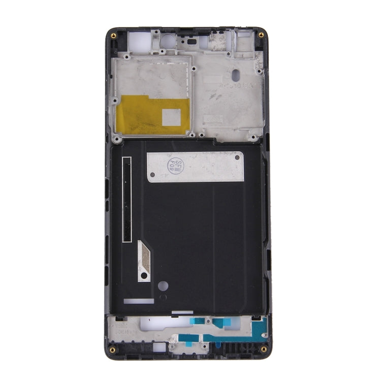 For Xiaomi Mi 4c Front Housing LCD Frame Bezel(Black) - Frame Bezel Plate by PMC Jewellery | Online Shopping South Africa | PMC Jewellery