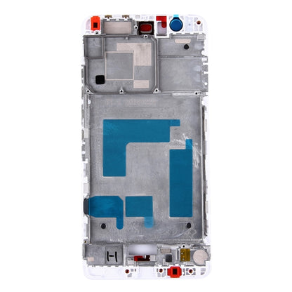 For Huawei Honor V8 Front Housing LCD Frame Bezel Plate(White) - Full Housing Cover by PMC Jewellery | Online Shopping South Africa | PMC Jewellery